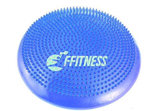 Balance Pad – Cojín Hinchable para Fisioterapia y rehabilitación, Home Fitness, Yoga, Pilates, Mejora el Equilibrio, Estabilidad y concentración en Adultos y niños, Turquesa