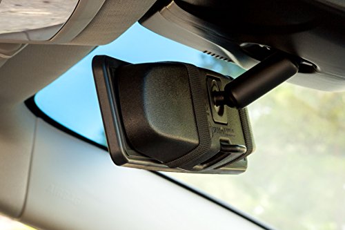 BCCORONA INT40112 Espejo Retrovisor Interior Panorámico Sin Reflejos Universal para vehículo Montaje por Bandas de sujeción, Negro