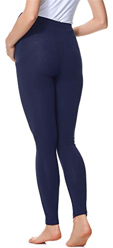 Be Mammy Leggins Premamá Embarazo Ropa Deporte BE20-230 (Azul Marino, XL)