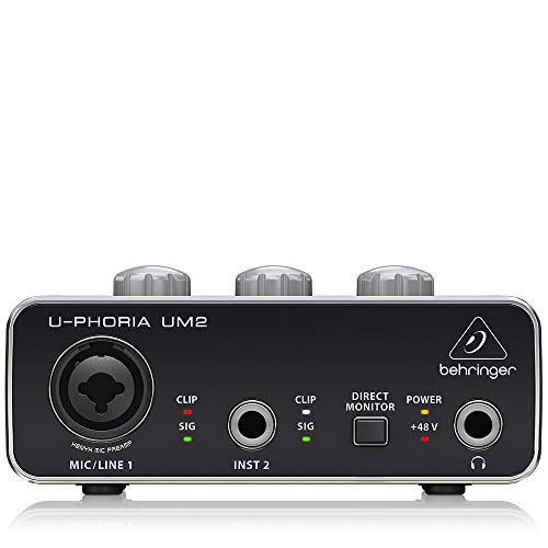 Behringer U-PHORIA UM2 Equipos de música adicionales Negro