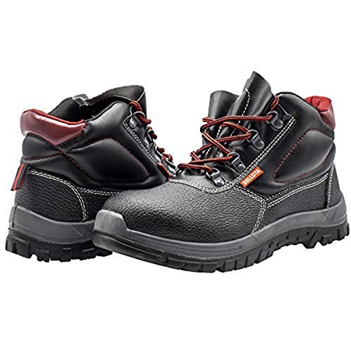 Bellota 7230041S3 Botas de Trabajo de Piel para Hombre o Mujer, Negro, 41