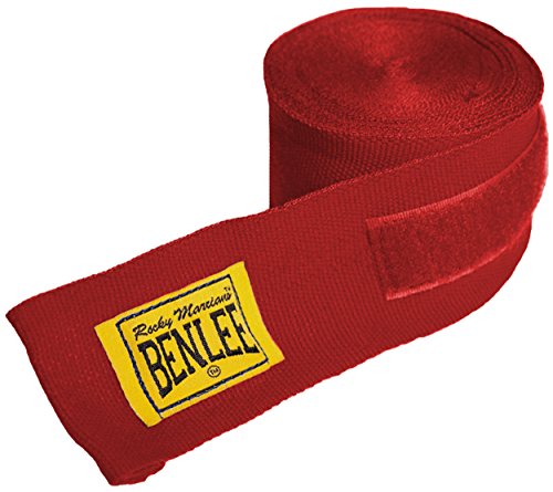 Ben Lee Elastic Muñequeras, Unisex Adulto, Rojo, Talla única