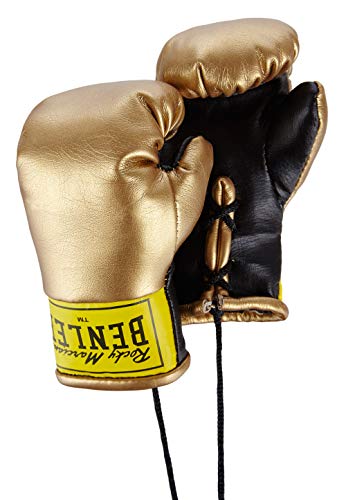 BENLEE Rocky Marciano Mini Gloves Guantes de Boxeo en Miniatura, Unisex Adulto, Dorado, Talla única