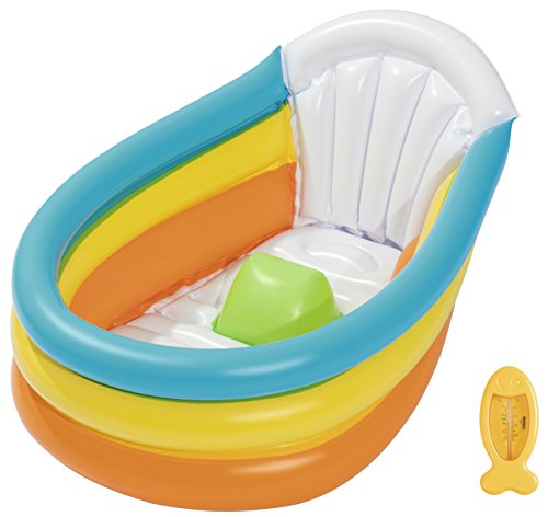 Bestway 51134 - Bañera Hinchable Up, In & Over Squeaky 76X48X33 cm