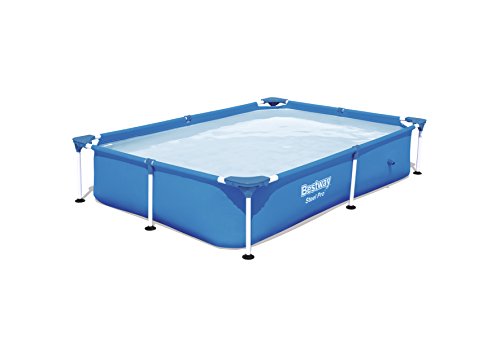 Bestway 56401 - Piscina Desmontable Tubular Infantil Splash Jr. Frame Pool 221x150x43 cm