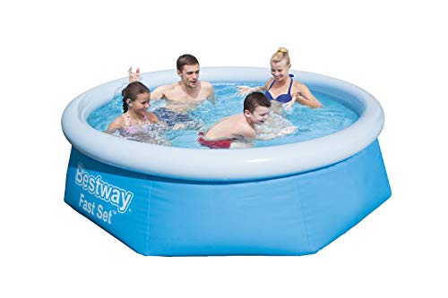 Bestway FastSet Pool Set Piscina Desmontable Autoportante, 244x66 cm