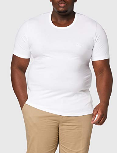 BOSS T-Shirt RN 3p Co Camiseta para Hombre, Blanco (White 100), X-Large, pack de 3