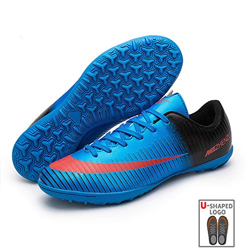 BOTEMAN Zapatillas de Fútbol Hombre Profesionales Zapatos de fútbol Spike Aire Libre Atletismo Zapatos de Entrenamiento Botas de Fútbol Juvenil