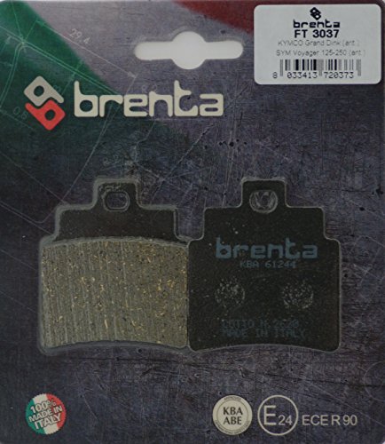 Brenta Pastillas freno organiche Moto para Kymco Gran Dink 250, ATV Kymco Mxu 250, SYM