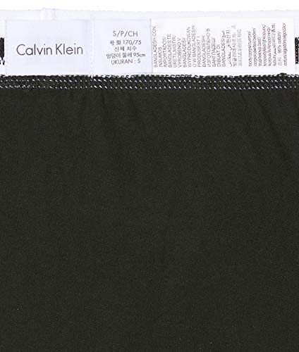 Calvin Klein 3P Hip Brief, Calzoncillos para Hombre (3 unidades), Negro (Black), Medium