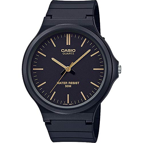 Casio Reloj Analógico para Unisex Adultos de Cuarzo con Correa en Resina MW-240-1E2VEF