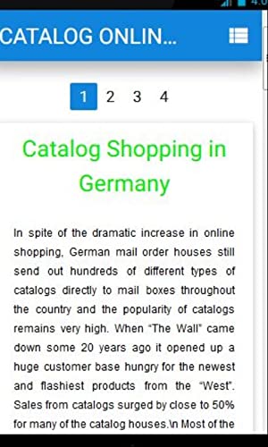 Catalog, Online and Teleshopping