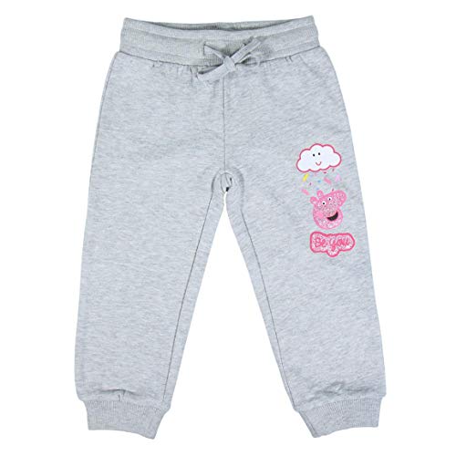 CERDÁ LIFE'S LITTLE MOMENTS 2200005831_T06A-C53 Chandal Felpa Niña de Peppa Pig, Gris, 6 años Unisex niños