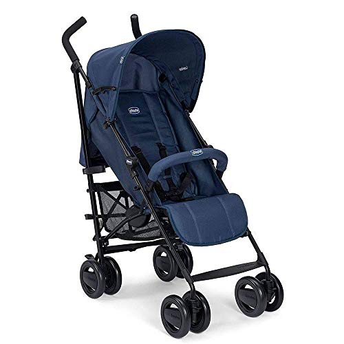 Chicco London - Silla de paseo ligera, solo 7.2 kg, compacta y manejable, color azul (Blue Passion)