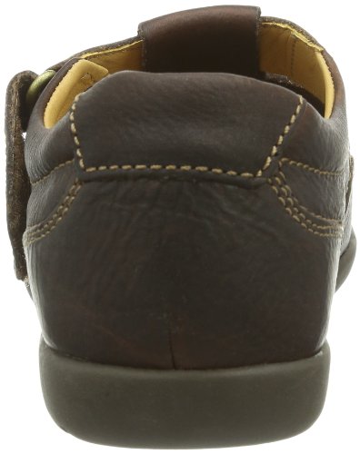 Clarks Recline Open, Zapatillas Planas Hombre, Marrón (Mahogany Leather), 43 EU