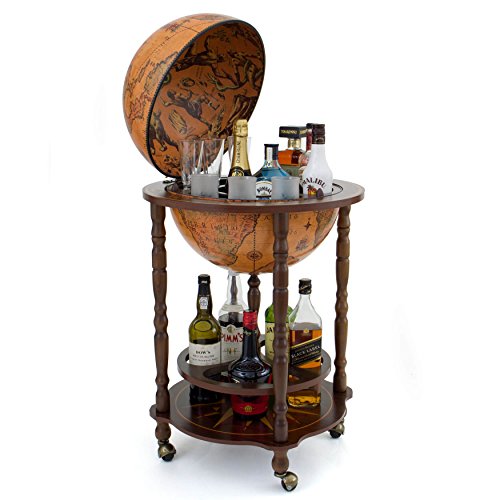 Classica Art 40 - Fabricado en Italia - Minibar, diseño de globo terráqueo