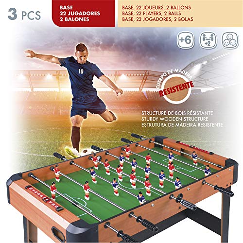 ColorBaby - Futbolín de madera CBGames (85334)