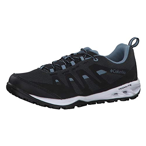 Columbia Vapor Vent, Zapatillas de Senderismo Mujer, Black (Black, Dark Mirage 010), 38 EU