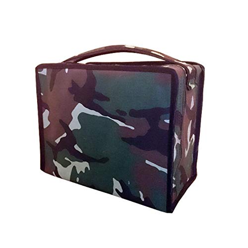 COMPLEMENTOS PARA AVES - Funda para Jaulas de reclamo de Silvestrismo en Tela Camuflaje/Militar. Medidas para jaulas C1 o C2 1 Palo o 2 Palos