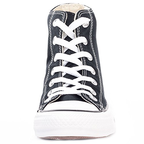 Converse Chuck Taylor All Star Hi Top, Zapatillas Mujer, Negro (Black/White), 38 EU