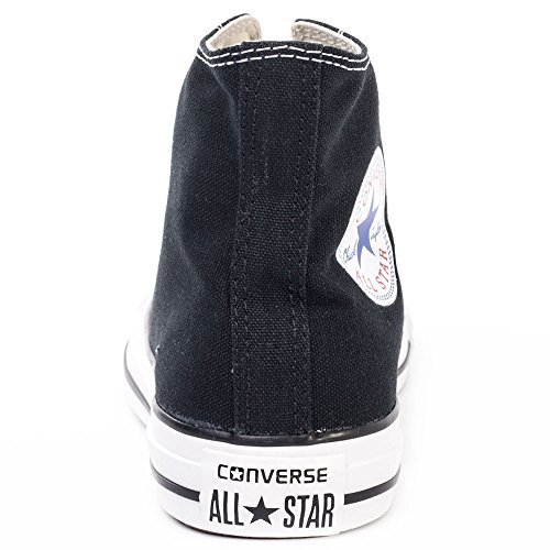 Converse Chuck Taylor All Star Hi Top, Zapatillas Mujer, Negro (Black/White), 38 EU