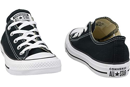 Converse Chuck Taylor All Star Ox', Zapatillas Unisex Adulto, Black White, 36 EU