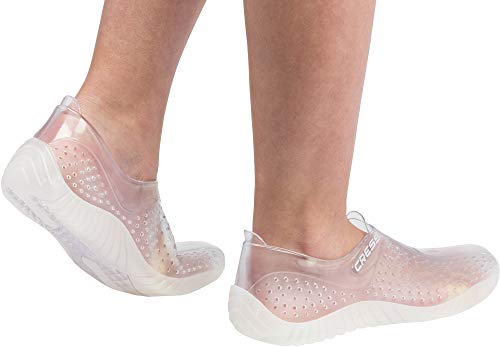 Cressi Water Shoes Escarpines, Unisex Adulto, Claro (Transparente), 39 EU