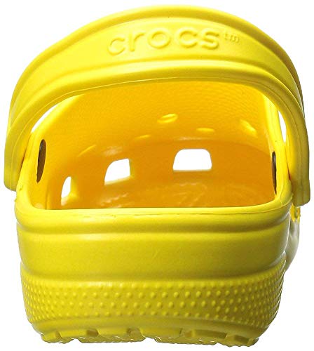 Crocs Classic U, Zuecos Unisex Adulto, Lemon, 39/40 EU