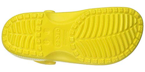 Crocs Classic U, Zuecos Unisex Adulto, Lemon, 39/40 EU