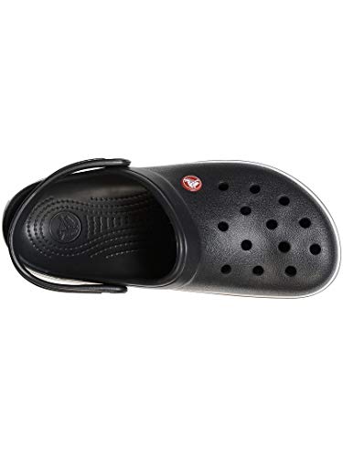 Crocs Crocband U, Zuecos Unisex Adulto, Negro (Black), 42-43 EU