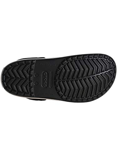 Crocs Crocband U, Zuecos Unisex Adulto, Negro (Black), 42-43 EU