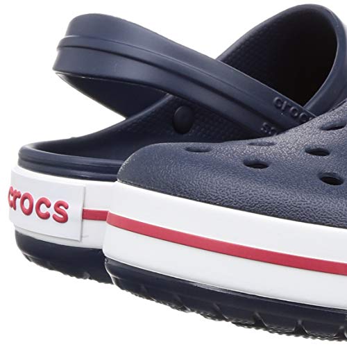 Crocs Crocband, Zuecos Unisex Adulto, Azul (Navy), 45/46 EU