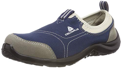 Delta plus calzado - Zapato poliéster algodón suela poliuretano talla 44 EU, gris azul