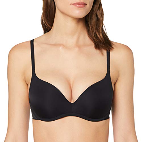 Dim Soutien-Gorge Sans Armatures Invisififree Sujetador sin Aros, Negro (Noir 0hz), 80B (Tallas De Fabricañote:95B) para Mujer