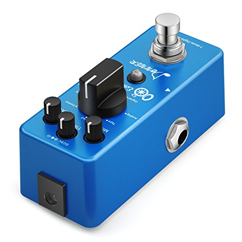 Donner Echo Square Digital Delay Pedal Guitarra, 7 Modos Pedal de Efectos True bypass para Guitarra