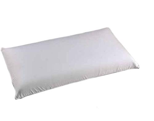 Dulces Sueños Almohada VISCOELASTICA 100% - Antiácaros y Antibacterias - Tejido Aloe Vera - Doble Funda con Cremallera - Ergonomica - 70cm