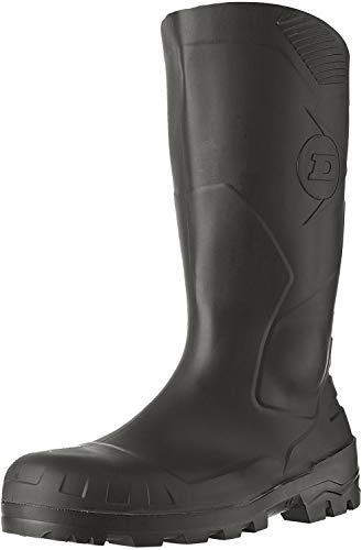 Dunlop S5 H142011 - Botas de seguridad con punta y entresuela de acero para hombre, color Negro, talla 44