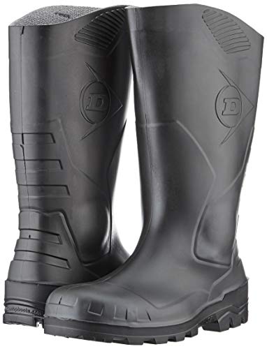 Dunlop S5 H142011 - Botas de seguridad con punta y entresuela de acero para hombre, color Negro, talla 44