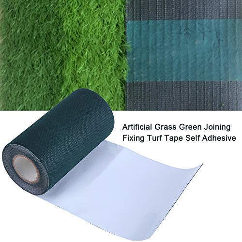 Eastbuy Klebeband Kunstrasen Naht Selbstklebend - synthetischer Rasen für Gras Turf Rasen Teppich Garten 5M x 15CM