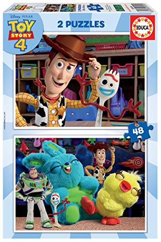 Educa- Toy Story 4 2 Puzzles de 48 Piezas, Multicolor (18106)