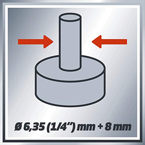 Einhell TC-RO 1155 E - Fresadora, 1100 W, 230 V, 7 niveles de fresado, control electrónico