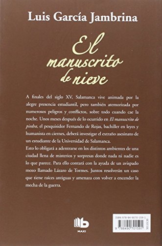 El manuscrito de nieve (Los manuscritos 2)