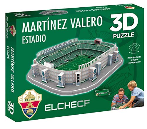 Eleven Force Puzzle 3D Estadio Martínez Valero (Producto Oficial Elche CF) (98 Piezas Aprox.)