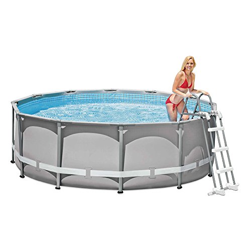 escalera de piscina intex para piscina sobre suelo