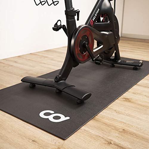 Esterilla blanda para bicicleta, apta para Ergo Mag Fluid para bicis estáticas - Alfombrilla para bicis Peloton, gruesa, para equipos de ejercicio y suelos de gimnasio, 76,2 x 152,4 cm