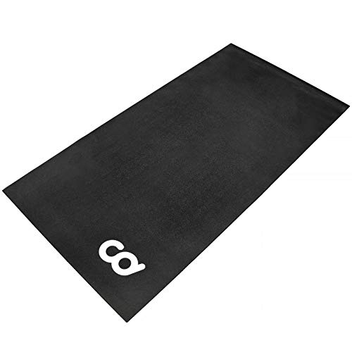 Esterilla blanda para bicicleta, apta para Ergo Mag Fluid para bicis estáticas - Alfombrilla para bicis Peloton, gruesa, para equipos de ejercicio y suelos de gimnasio, 76,2 x 152,4 cm