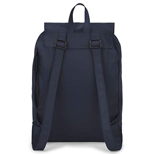 Expatrié Mochila Mujer Azul - Bolsa Clara de Elegante Nylon - Bonito Bolso para Ocio Ligero y Pequeño - Moderno Backpack para Chicas, Cierre Magnético e Impermeable