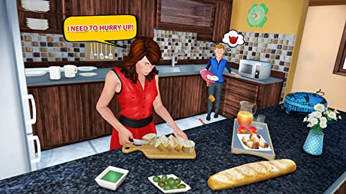 Familia virtual Step Mom Kids Home Adventure