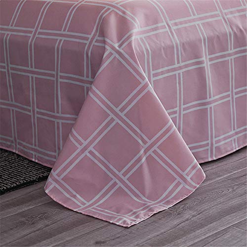 Fansu Elegante Juego de Ropa de Cama de 4 Piezas Juego de Fundas de Edredón Incluye 1 Funda Nórdica y 1 Sábana encimera 2 Funda de Almohada (Cama 90-150x200cm,Corazón - Gris Rosa)