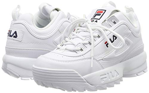 Fila Disruptor Low Wmn, Zapatillas para Mujer, Blanco, 37 EU